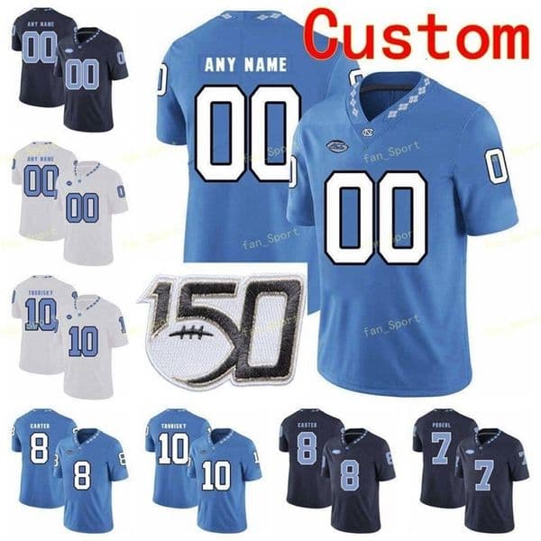 NN1 College Jerseys 95 Kareem Martin 98 Lawrence Taylor 99 George Barclay 8 T.J. Logan 85 Eric Ebron Custom