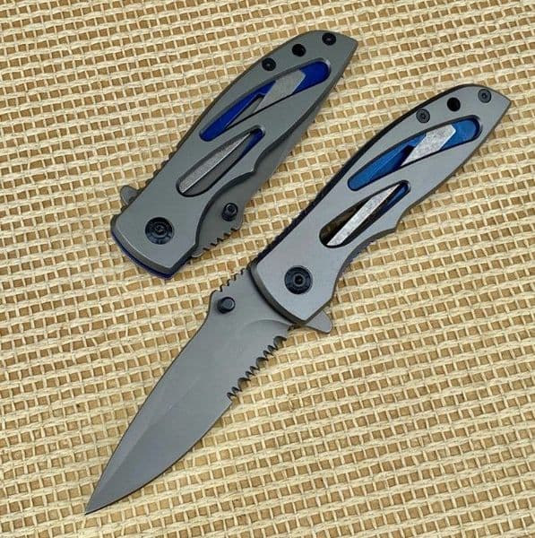 X21 Bearing FastOpen Pocket Folding Knife Satin 5CR13MOV Blade Tactical Rescue Hunting Fishing EDC Survival Tool Knives A4058