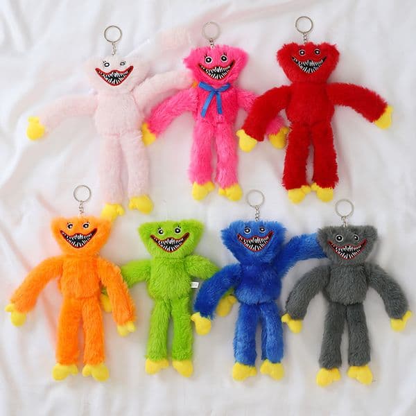 12 Factory Colors 78 Inch 20cm Plush Toy Huggy Wuggy Game Peripheral Doll Keychain Children Gifts Y260601