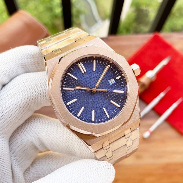 Mens Watch Automatic Mechanical Watches 45mm Classic Bracelet Wristwatch For Men Wristwatches Stainless Steel Wristband Montre De Luxe