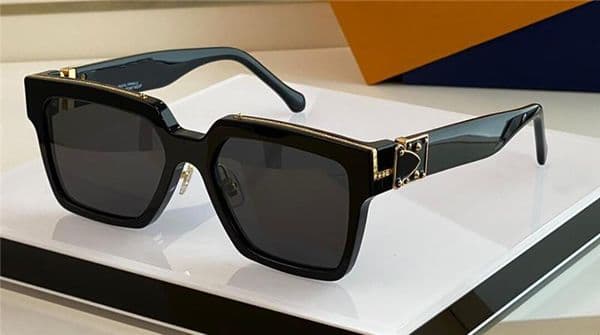 New Designer Sunglasses for Women Mens Unisex 1.1 millionaires Square Frame Outdoor Avant-garde Driving Goggle Style Sun Glasses with Case Lunettes