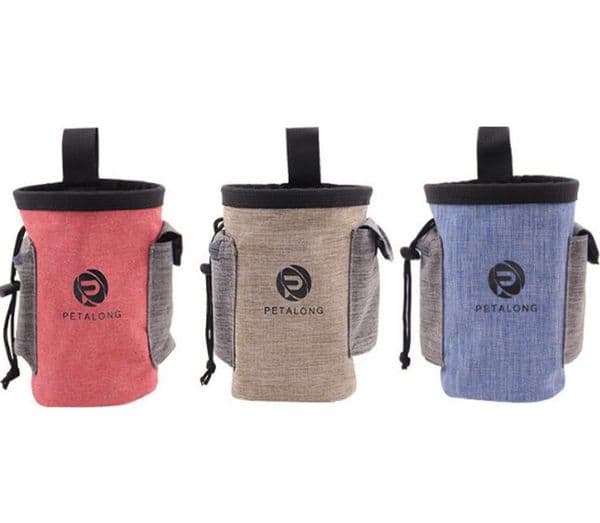 Dog Treat Pouchs Bag Wrist Food Sacks Feeders Pockets Puppy Organizer Pet Training Supplies Cat Animals SN4059