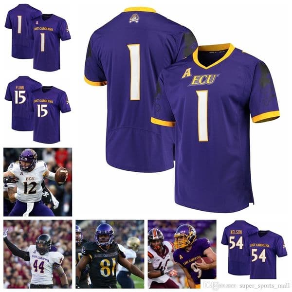 NCAA ECU East Carolina Pirates College Football Jerseys Mens David Garrard Jersey Deondre Farrier Reid Herring Blake Proehl Custom Stitched shirt