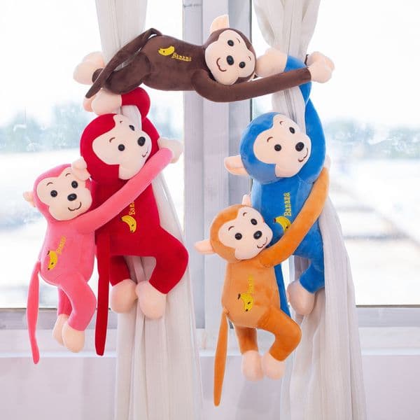 New Plush 45CM hanging long arm monkey from to tail cute children gift doll Kid Toys Gifts Free shipping Free shipping Free shipping Free sh