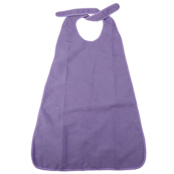 Washable Mealtime Protector Elderly People Meal Bibs Clothing Protector Waterproof Convenient Adult Bib for Adult Old People 201007
