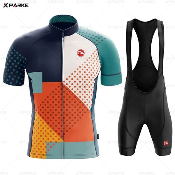 Quick-Dry Cycling Sets Mountain Bike Uniform Summer Mans Cycling Jersey Set Road Bicycle Jerseys MTB Bicycle Wear 220423