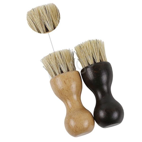 Gourd Shape Shoe Clean Hair Oiled Polishing Ash Removal Cleaning Beech Brush Furniture Sundries Ground Cleans Brushes