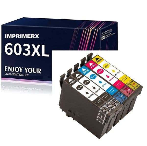 Ink cartridge for Epson 603 603XL Compatible with Epson Expression Home XP-2100 XP-2105 XP-4105 XP-4100 XP-3105 XP-3100 Workforce WF-2850DWF