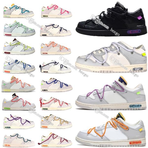 2023 The 50 low running shoes women men for trainer runner runners mens Designer lot 1 sneaker black gray Trainers sneakers