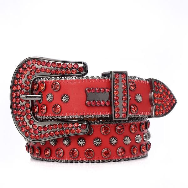 Fashion Belts for Women Men Designer Bb Belts Simon Rhinestone Belt With Skull Bling Rhinestones
