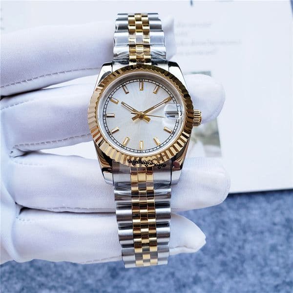 Women watch 28/31MM movement Lady Wristwatches small dial steel Automatic Mechanical Gold watchs Luminous Waterproof Valentine present Luxusuhren