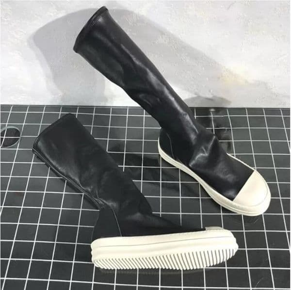 2020 NEW Spring Women's Boots Soft Leather Knee-high Boots Fashion Women's High Boots 9#21/20e50