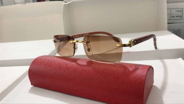Designer Sunglasses Man Oversized Sunglass for Women Buffalo Horn Sun Glasses Square Vintage Carter Eyewear Luxury Brand Wooden Bamboo Frames Mens Oculos Shade