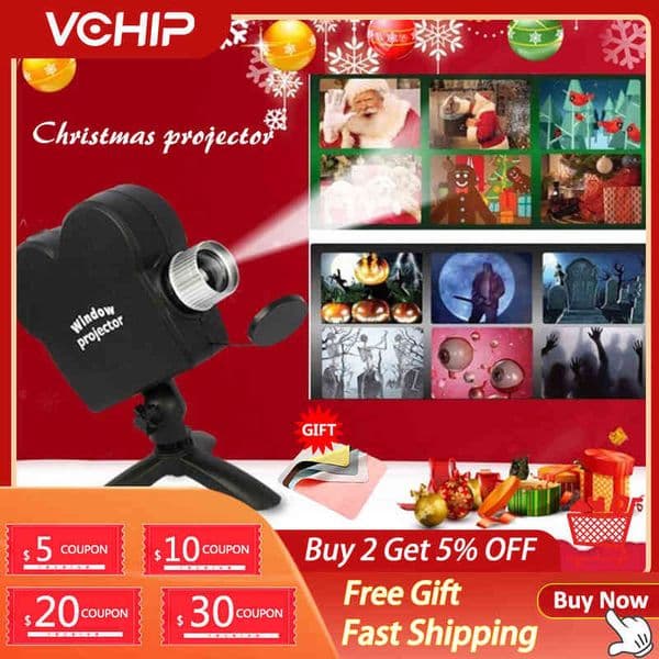 Christmas Projector Laser Projector For Home Window Projector proyector navidad Disco Light Indoor Outdoor Christmas Gifts H220409