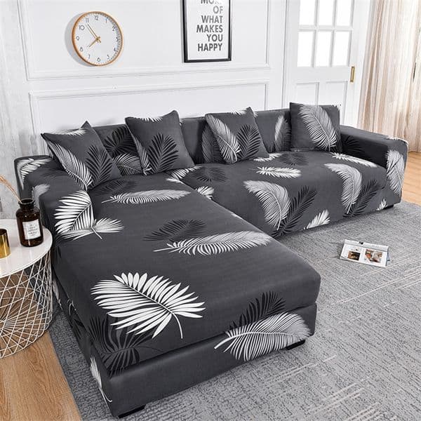 Elastic Sofa Covers for Living Room L Shape Need Buy 2 Pieces Stretch Corner Couch Cover Slipcovers Armchair 1 2 3 4 Seater 220615