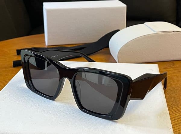 Sunglasses For Women Designer sunglasses men Retro Summer Anti-Ultraviolet Square Full Frame Driving Fishing Fashion Random Box