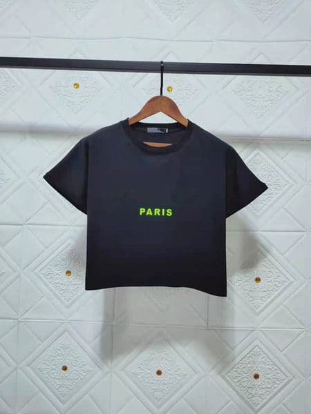 Woman Black T Shirt Crop Grn Letters Printed T Summer Tshirt Female Pullover Casual Hip Hop Short Rock Camisole Quty S260526
