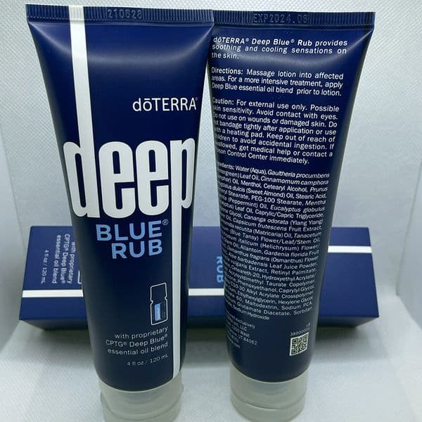 Deep Blue Rub Topical Cream with Essential Oils 120ml Proprietary Cptg Foundation Primer Body Skin Care High Quality Fast Ship c0