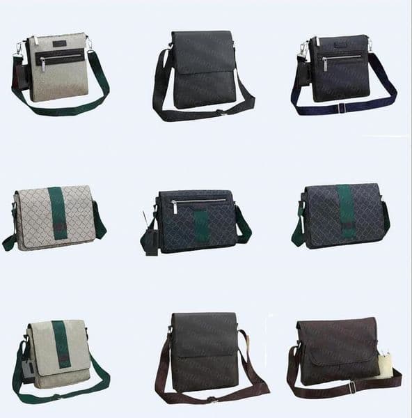 Men shoulder bags designer cross body Voyager Trio District pu leather man messenger bag satchel fashion handbag Composite mini package backpack