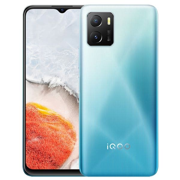 Original Vivo IQOO U5X 4G LTE Mobile Phone 4GB RAM 128GB ROM Octa Core Snapdragon 680 Android 6.51" Full Screen 13.0MP 5000mAh Fingerprint ID Face Wake Smart Cell Phone