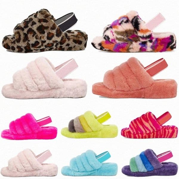 puffer australian womens wgg Australia fluffy slippers slide designer slipper furry fluff yeah slides pantoufles fur luxury sandal zoom