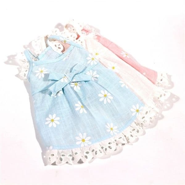 Floral Pet Cat Dress For Dogs Skirt Summer Clothing es Small Medium Chihuahua Yorkshire LJ200923