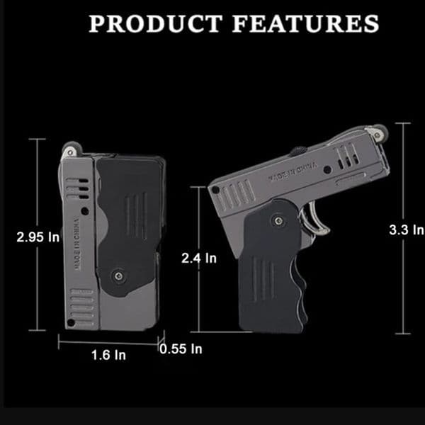 Rechargeable Torch Pistol Gun Switchable Soft / Jet Flame Gas Lighter Creative Dual Mode Lighters For Man