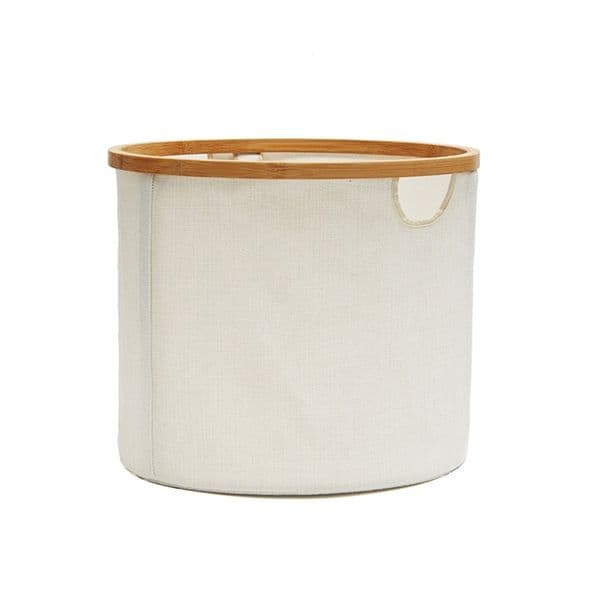 Japanese folding hamper basket bathroom dirty clothes storage basket dirty clothes waterproof laundry basket cotton and linen T200224