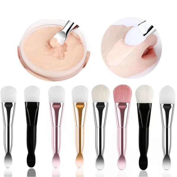Facial Mask Brushes Skin Care Silicone Makeup Brush SPA Professional Face Cleanser Brush Makeup Tools