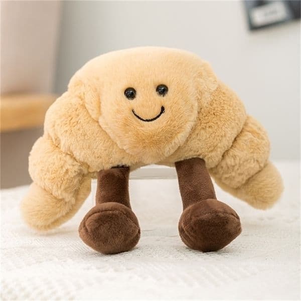Soft Plush Food Pillow - Croissant Pretzel Toast Bread Throw Pillow 2024 Home Decor Doll dh5727163