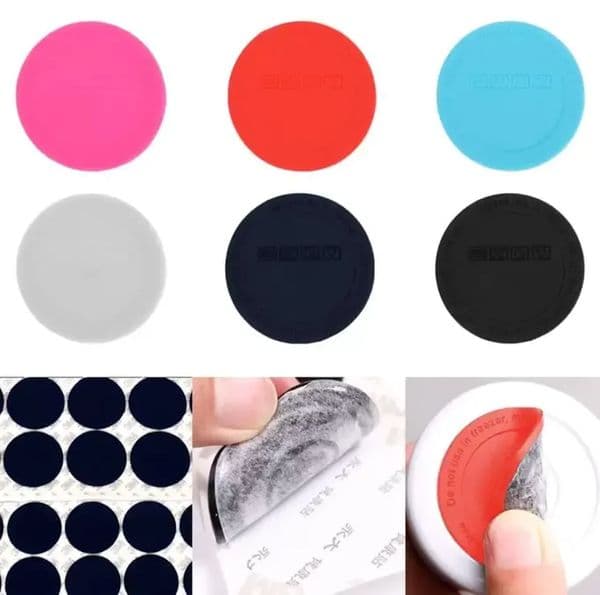 Antislip Cup Tumblers Mat Silicone Coaster Round Drinking Bumpers Rubber Bottom Waterproof Heat Resistant For 20oz 30oz Tumbler Water Bottle Sticker C0331