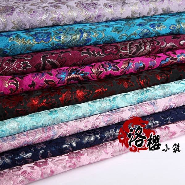 New Chinese Hanfu Tang Costume Dress Baby Clothes Kimono Pillow Cushion Cos silk brocade Satin Cloud Fabric