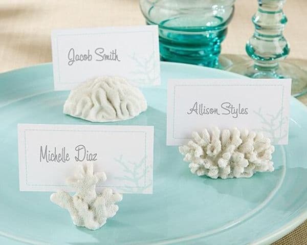 "Seven Seas" Coral Place Card Photo Holder 100PCS/LOT wedding party photo frame DHL Fedex Free Shipping