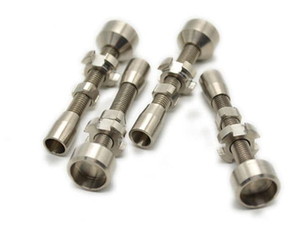 New Fully Adjustable Domeless Titanium Nail 14mm 18mm for Wax Oil and vapor Glass bongs smoking pipes accessories d045c