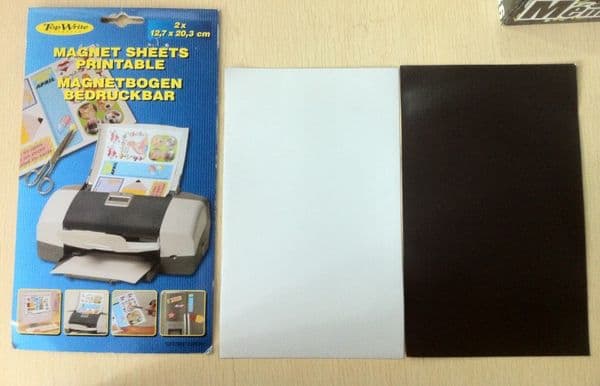 10pcs pack Magnetic printing paper A4 size, magnetic paper,photo paper of magnet