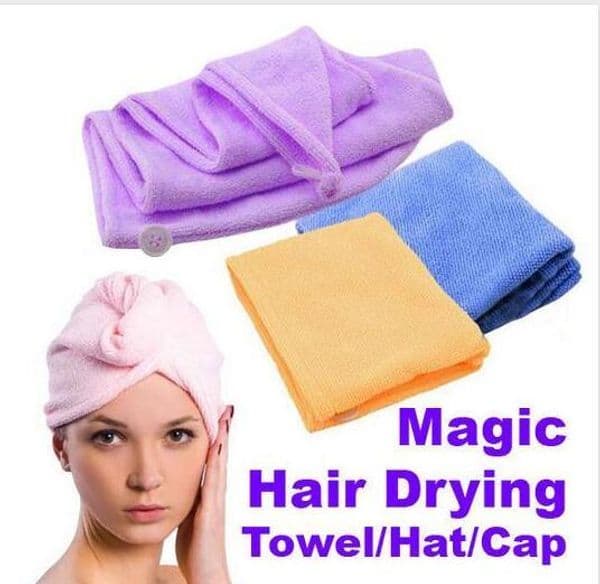 Quick Dry Microfiber Towel Hair drying Ponytail Holder Cap Lady Microfibers For Hair's Towels hat Caps E346 High quality 4 Colors