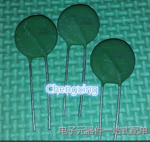 The TKS thermistor 20PCS NTC SCK-8R0 SCK208R0 SCK8R0 8R 20MM