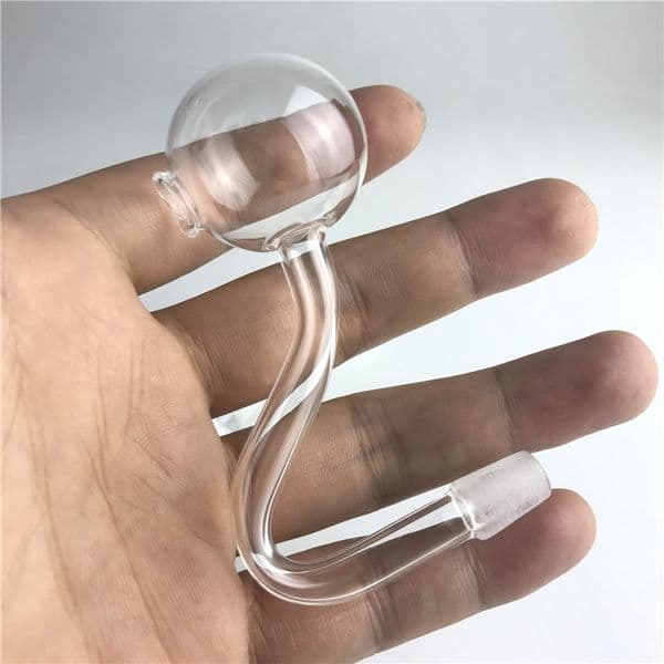 XXL 30mm Big Ball Bowl Glass Oil Burner Pipe with Hookahs 10mm Male Thin Pyrex Pipes for Rigs Smoking Water Bongs