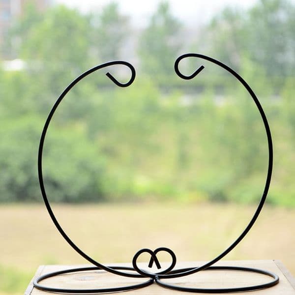 Ornament Display Iron Stand Rack Holder for Hanging Glass Globe Air Plant Terrarium Witch Ball and Wedding Home decor