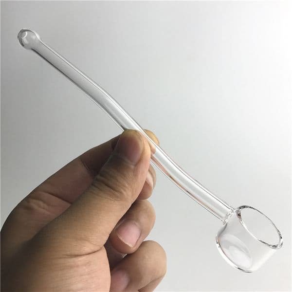 2026 New 6.5 Inch Quartz Straw Nectar Collectors Hookahs Banger Nail Burner Pipe For Oil Tobacco Cigarette Thick XL Flat Top Walls Bucket Free Shipping
