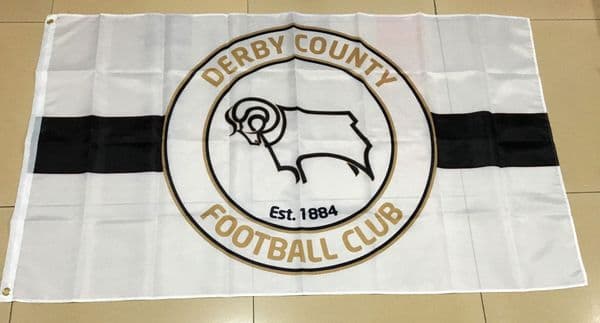 England Derby County FC 3*5ft (90cm*150cm) Polyester EPL flag Banner decoration flying home garden flag Festive gifts S25415