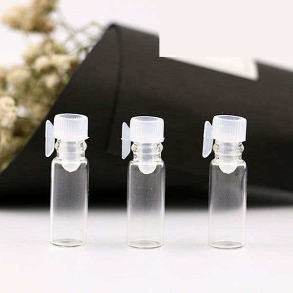 sprayers perfume atomizer 0.7CC 0.7ML Mini Glass Portable Sample Perfume Bottle Empty Parfum Essential Oils For Traveler Liquid Fragrance