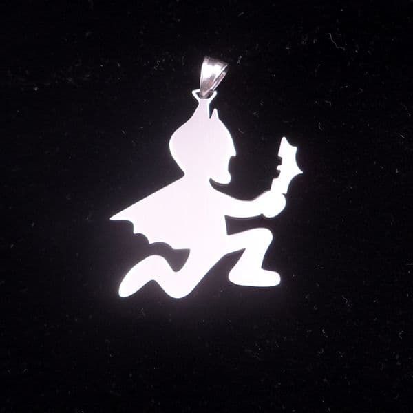 Best seller Jewelry ICP batman hatchetman juggalo Stainless Steel Charm twiztid rare juggalo Necklace with 3mm 30 inch ball chian
