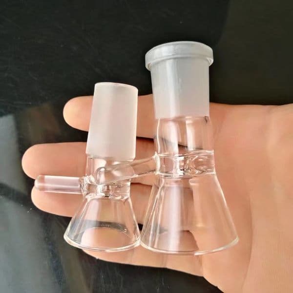 Smoking pipes hookah Oil Burner Pipe Smokings Glass Bowl Transparent funnel adapter