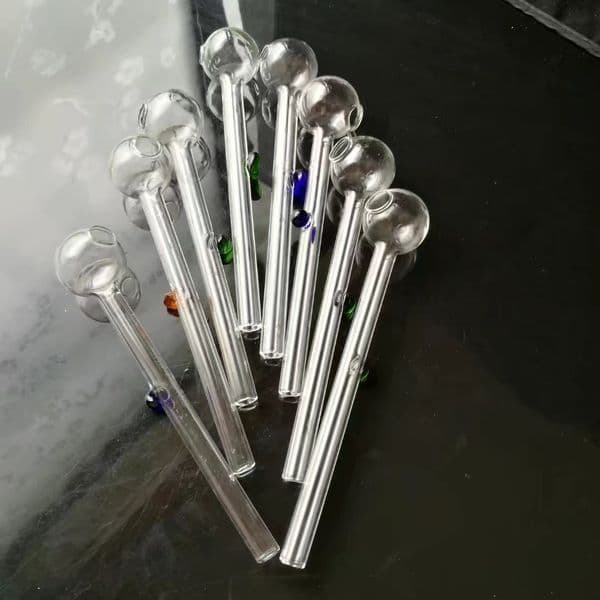 Color Fulcrum Long Burning Pot, Wholesale Bongs Oil Burner Pipes Water Pipes Glass Pipe Oil Rigs Smoking Free Shipping