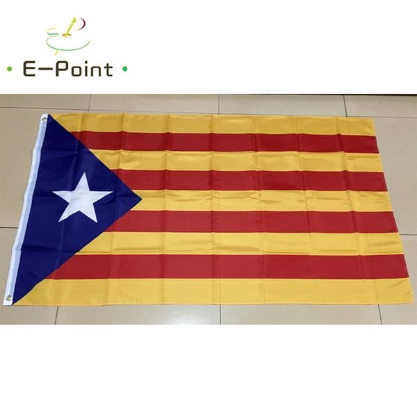 2026 Spain Catalonia Catalunya 3*5Ft 90Cm*150Cm Polyester Banner Netherlands perfume Decoration Flying Home & Garden cologne Flag Festive Gifts Free Shipping