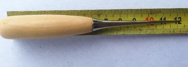 Professional Leather Wood Handle Awl Tools For Leathercraft Stitching Sewing B2