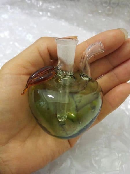 Smoking pipes hookah Oil Burner Pipe Smokings Glass Bowl Colored apple glass water bottle