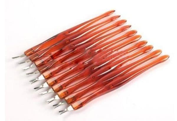 2400pcs Cuticle Trimmer Pusher Remover Manicure Pedicure Care Nail File Nail Beauty Trimming File Tool Manicura Removedora De Empujador Recortadora De CutIculas