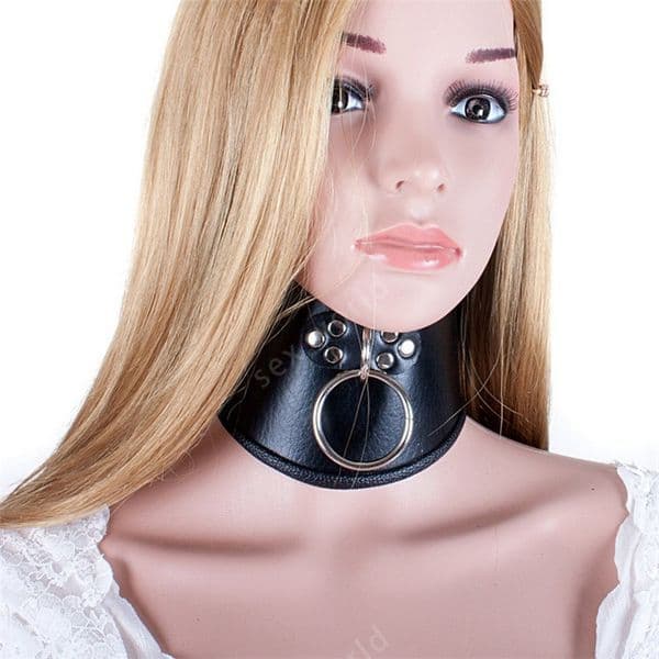 2026 New PU Leather BDSM Posture Neck With Pull Ring Adjustable Collar Rings Belt Slave Bondage Strap Harness Sex Toys Free Shipping